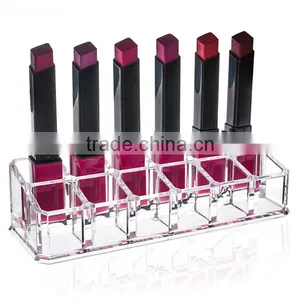 Clear Acrylic Display Makeup Organizer thumbnail-1