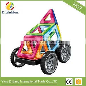 40pcs DIY Magnetic Building Blocks Set Magnet TOY Educational Toy Magnetic Building Tiles thumbnail-5