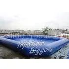 Blue Octopus Blowing Up Inflatable Mini Water Park Rental AU With Swimming Pool thumbnail-1