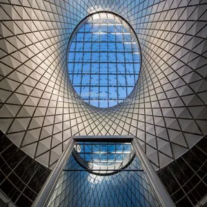 Bolted Connection Steel Structure Glass Dome thumbnail-3