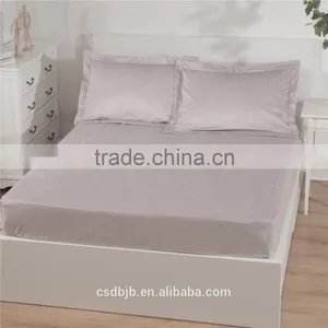 2017 NEW STYLE SOFT MICROFIBER PALE PINKISH GREY 4PCS BEDDING SET thumbnail-4