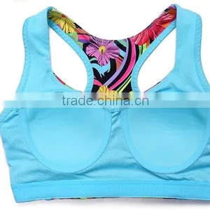 Fashion High Impact Sublimated Reversible Racerback Sports Bra thumbnail-5