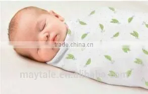 47x47" Prewashed Organic Swaddle Blanket thumbnail-2