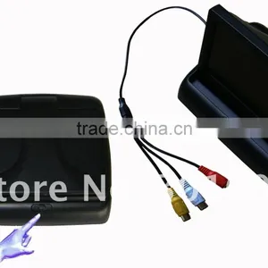 Car Digital Rearview Handsfree Parking Monitor Parking Sensor RD-1143S thumbnail-2