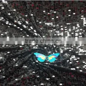 Wholesale Cheap Embroidery Sequin Fabric thumbnail-2