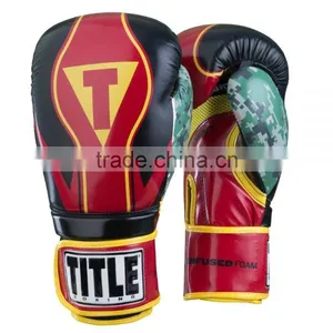 Custom Printed Leather Boxing Gloves thumbnail-3