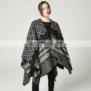 The New Color Shawl Worn Lady Traveling Cloak And Scarf thumbnail-4