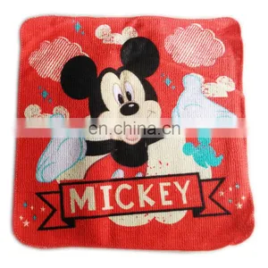 Customized Compressed Magic Towel 100% Cotton Towel Fabric With Printed Mickey Mouse thumbnail-1