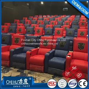 2017 New Design Home Theater Sofa,high End Theater Recliner Sofa thumbnail-3