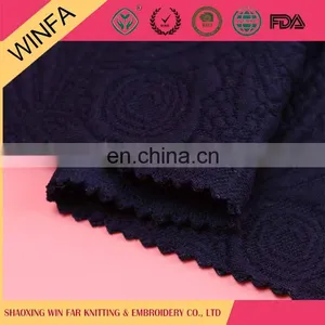 China Textile Factory Price Multi-purpose Dyed Jacquard Jersey Knit Elastic Dress Fabric thumbnail-3