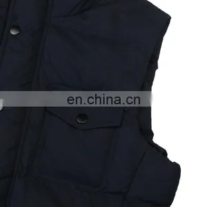 Mens Casual Waistcoat Polyester Filling Winter Vest thumbnail-5