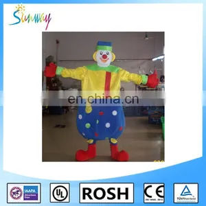 2016 Best Selling Halloween Funny Clown Costume Adult Mens Fancy Dress Costumes AGM009 thumbnail-1