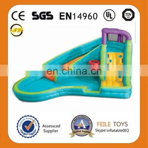 Inflatable Water Slide Inflatable Swimming Pool With Slides thumbnail-1