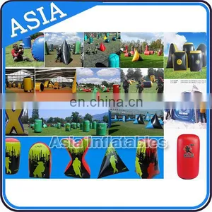 Battle Inflatable Paintball Marker , Inflatable Bunker For Cs Game thumbnail-1