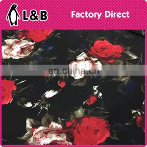Fashion Digital Printed Chiffon Fabric for Dress in High Quality thumbnail-1