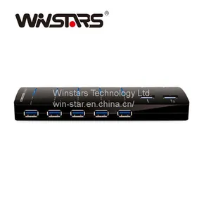 Super Speed 5Gbps Usb 3.0 7 Port Hub With Power Adapter thumbnail-1