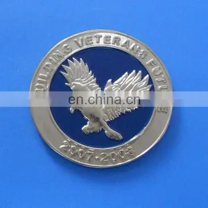 Souvenir Metal Challenge Coin | Custom Eagle Engraved Souvenir Coin thumbnail-1