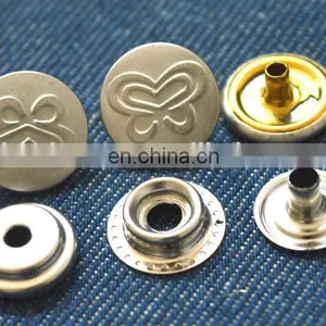 Logo Embossed Metal Snap Button thumbnail-1