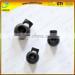 Single Hole Plastic Black Garment Stopper thumbnail-1