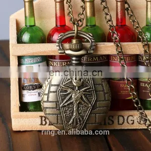 Latest Designs For Men Monster Relief Pattern Pocket Watch Wholesale Trending Products thumbnail-3