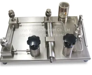 Pressure Gauge Calibration Dead Weight Pressure Gauge Calibrator thumbnail-1
