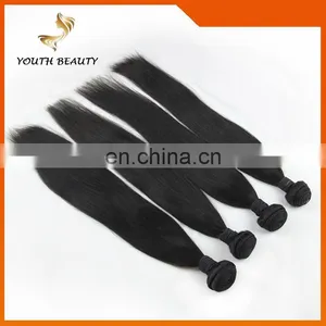 Youth Beauty Hair Best Saling Brazilian Virgin Remy Hair 8A Grade Hair Weaving in Silky Straight Wholesale Price Full Cuticle thumbnail-2