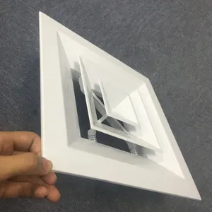 Back X Structure Reliable Square Ceiling Diffuser thumbnail-3