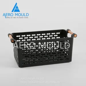 Directly Supply Plastic Vegetable Foldable Crate Mold thumbnail-5