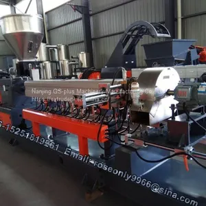 PP PE Caco3 Compounding Extruder Pelletizing Line thumbnail-3