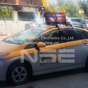 P3 Taxi Advertising LED Display In Pakistan Taxi Top LED Display thumbnail-1