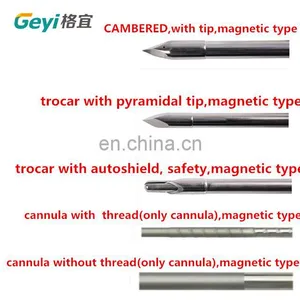 Laparoscopic Surgical Instruments Reusable Magnetic Trocar 5mm and 10mm thumbnail-7