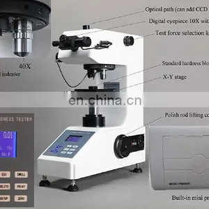 High Quality Metal Automatic Turret Digital Micro Vicker Hardness Tester Price thumbnail-7