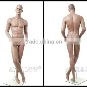 Wholesale Full Body Realist Muscle Male Mannequin Cheap Dummy Fiberglass Man Mannequin ZEKE2 thumbnail-4