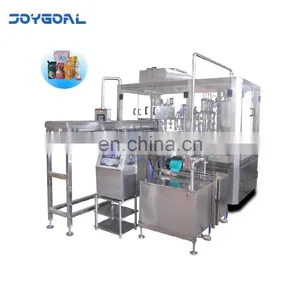 Beverage Spouted Pouch Filling Machine/filling Machine for Peanut Oil/soft Drink in Doypack Bag thumbnail-1