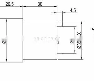 ChiHai Motor CHR-GM37-3530 Permanent Magnet Micro DC Gear Motor 12V24V thumbnail-6