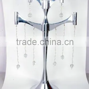 Silver Polished Multiholder Candle Stand thumbnail-6