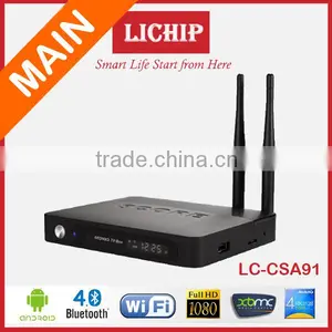 Smart Wifi Android 4.4 RK3128 1080p Bluetooth 4.0 LC-CSA91 TV Box thumbnail-1
