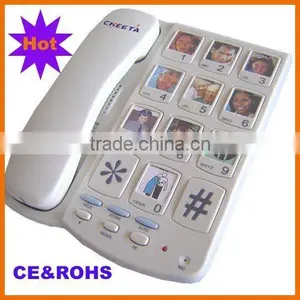 Big Button Telephone With Picture for One -touch Memory Function thumbnail-1