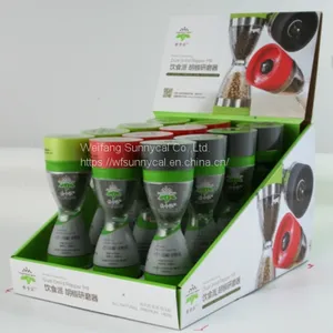 Salt and Pepper Mills Best Salt and Pepper Grinder Set thumbnail-3