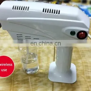 Handheld Portable Wireless or Rechargeable Blue Ray Steam Sterilizer Nano Disinfection Gun for Hospital Office and School thumbnail-4