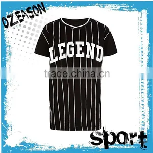 Blank Plain Baseball Jersey Sublimation/embroidered Custom Names and Numbers Wholesale thumbnail-1