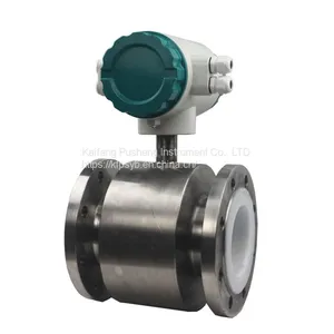 Low Cost Electromagnetic Flowmeter,China Supplier 4-20ma Output Digital Magnetic Water Flow Meter Price thumbnail-1