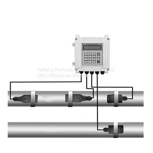 Dn15-6000 Wall Mounted Ultrasonic Flowmeter/ultrasonic Heat Meter/digital Display Kaifeng Pusheng Supply thumbnail-2