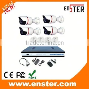 With Cable and Power Supply IR Camera CCTV Camera System H.264 CCTV DVR Kit 4 CH Home Security Camera System Dvr Kit thumbnail-1