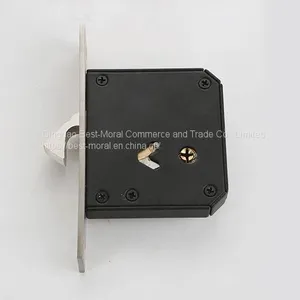 Single Brass Hook Latch Mortise Door Lock Backset 50mm thumbnail-1