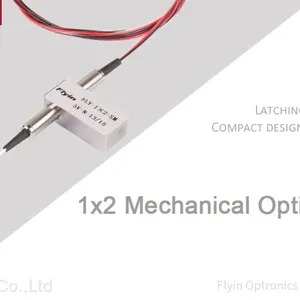 0.25mm 0.9mm Fiber Optic 2x2 Passive Mechanical Optical Switch With SC FC LC ST Connector thumbnail-4