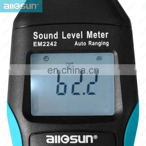 All-sun EM2242 Digital Sound Level Meter 30-130dB Handheld Noise Detector LCD Display Handheld Sonic Wave Tester Sound Meter thumbnail-4