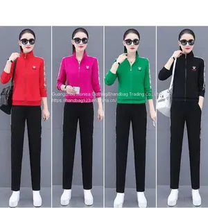 Casual Sportswear Suit Women's Spring And Autumn New Fashion Autumn Two-Piece Suit thumbnail-1