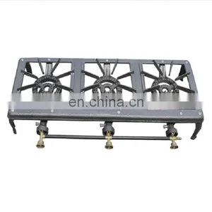 Commercial Liquefied Gas Cast Iron Fierce Fire Stove Natural Gas Electronic Ignition Low-Pressure Iron Plate Burning Gas Stove thumbnail-2