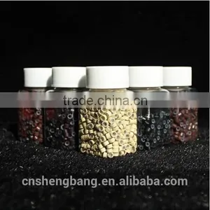 Silicone Micro Beads for Hair Extensiones 500pcs/bottle thumbnail-1